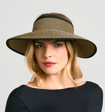 Load image into Gallery viewer, Model Front: Uv Line Visière Visor Siena Imp Fem Blend Upf50+

