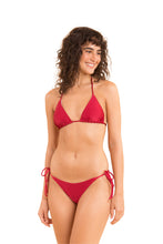 Load image into Gallery viewer, Model Front: Rio De Sol Bas Bottom Shimmer-Divino Ibiza-Comfy
