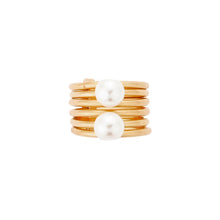Load image into Gallery viewer, Product Front: Hipanema Bague Ring Herodote Gold Hipenema
