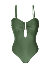 Load image into Gallery viewer, Product Front: Rio De Sol Une Pièce Shimmer-Croco Sara-Op
