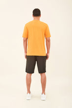 Load image into Gallery viewer, Model Back: Uv Line T-Shirt Longsleeve Uvpro Masc Orange Upf50+
