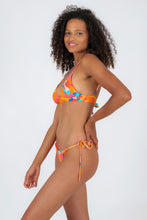 Load image into Gallery viewer, Image 04: Rio De Sol Ensemble Set Orange-Bloom Tri-Cos Ibiza
