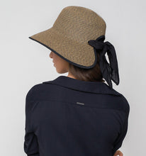 Load image into Gallery viewer, Model Back: Uv Line Chapeau Souple/Capeline Hat Santorini Imp Fem Mescla Upf50+
