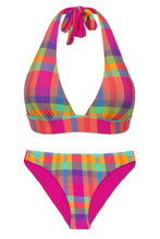Load image into Gallery viewer, Product Front: Rio De Sol Ensemble Set Tulip-Garden Halter-Cos Essential-Comfy
