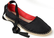 Load image into Gallery viewer, Product Front: Havaianas Espadrille Origine Slim Black
