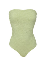 Load image into Gallery viewer, Product Front: Rio De Sol Une Pièce Brisa-Pistache Tube-Op
