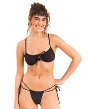 Load image into Gallery viewer, Gallery: Rio De Sol Ensemble Set Dots-Black Balconet-Tie Pipa

