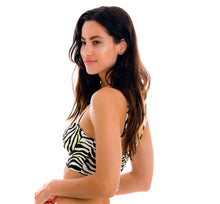 Load image into Gallery viewer, Image 08: Rio De Sol Haut Top Wild-Black Balconet-Anna
