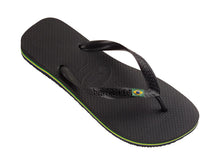 Load image into Gallery viewer, Model Front: Havaianas Tongs Havaianas Brasil Black
