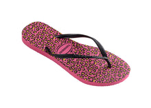 Load image into Gallery viewer, Product Front: Havaianas Tongs Havaianas Slim Animals Shocking Pink
