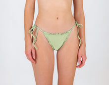 Load image into Gallery viewer, Model Front: Rio De Sol Bas Bottom Oliva Frufru-Comfy
