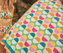 Load image into Gallery viewer, Image 09: Rio De Sol Ensemble Set Garden-City Bandeau-Reto Hotpant-Cos
