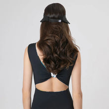 Load image into Gallery viewer, Model Back: Uv Line Visière Visor Leblon Black Upf50+

