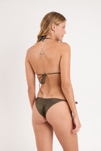 Load image into Gallery viewer, Model Back: Rio De Sol Bas Bottom Radiante-Black Cheeky-Tie
