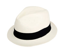 Load image into Gallery viewer, Product Front: De Punta En Blanco Chapeau Panama Adrien Blanco
