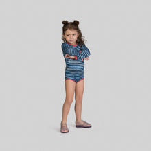 Load image into Gallery viewer, Image 03: Uv Line Maillot De Bain Bébé Macaquinho Baby Listras Upf50+
