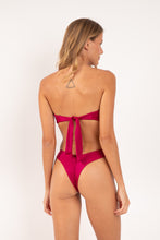 Load image into Gallery viewer, Model Back: Rio De Sol Bas Bottom Shimmer-Desejo Nara
