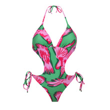 Load image into Gallery viewer, Product Front: Rio De Sol Une Pièce Parrots Trikini
