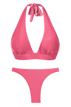Load image into Gallery viewer, Product Front: Rio De Sol Ensemble Set Confetti Halter-Cos Leblon-Fio
