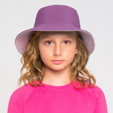 Load image into Gallery viewer, Image 02: Uv Line Chapeau Souple/Capeline Hat California Inf Baby Raspberry Upf50+
