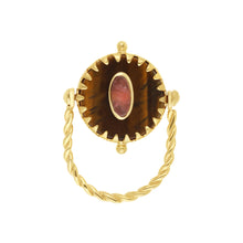 Load image into Gallery viewer, Model Front: Hipanema Bague Miamor Amber Hipanema
