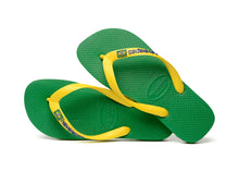 Load image into Gallery viewer, Image 05: Havaianas Tongs Havaianas Brasil Logo Green
