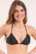 Load image into Gallery viewer, Gallery: Rio De Sol Haut Top Touch-Black Frufru
