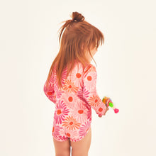 Load image into Gallery viewer, Model Back: Uv Line Maillot De Bain Bébé Baby Solar Rose Upf50+
