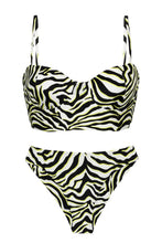 Load image into Gallery viewer, Product Front: Rio De Sol Ensemble Set Wild-Black Balconet-Anna Nice
