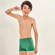 Load image into Gallery viewer, Image 04: Uv Line Maillot De Bain Garçon Trunks Kids F Inf Brazil Green Upf50+

