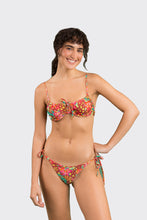 Load image into Gallery viewer, Model Front: Rio De Sol Haut Top Tropics Balconet-Tie
