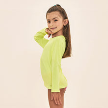 Load image into Gallery viewer, Image 02: Uv Line T-Shirt Acqua Qr Code Amarelo Fluor Upf50+
