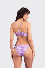 Load image into Gallery viewer, Model Back: Rio De Sol Ensemble Set Trail-Purple Tank-Tie Ibiza-Comfy
