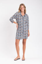 Load image into Gallery viewer, Image 07: Rio De Sol Chemise Ikat Chemise
