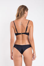 Load image into Gallery viewer, Model Back: Rio De Sol Ensemble Set Touch-Black Bandeau-Crispy Nice

