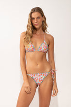 Load image into Gallery viewer, Model Front: Rio De Sol Bas Bottom Ditsy-Sky Frufru
