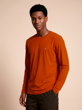 Load image into Gallery viewer, Gallery: Uv Line T-Shirt Longsleeve Uvpro Brasil Masc Pitanga Upf50+
