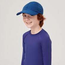 Load image into Gallery viewer, Image 02: Uv Line Casquette Cap Teens Colors Inf Navyblue Upf50+
