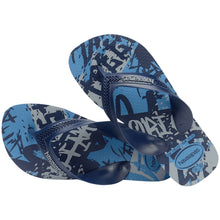 Load image into Gallery viewer, Image 02: Havaianas Tongs Havaianas Kids Max Street Azul Aco
