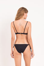 Load image into Gallery viewer, Model Back: Rio De Sol Bas Bottom Dots-Black Ibiza-Comfy
