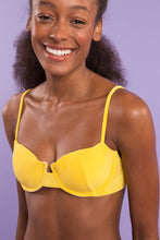 Load image into Gallery viewer, Image 11: Rio De Sol Haut Top Malibu-Yellow Balconet
