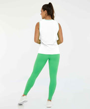 Load image into Gallery viewer, Image 04: Alto Giro Fitness Haut Regata Nylon Dry Alongada Branco
