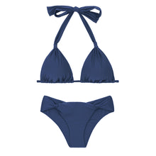 Load image into Gallery viewer, Product Front: Rio De Sol Ensemble Set Navy Mel
