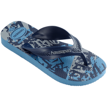 Load image into Gallery viewer, Model Back: Havaianas Tongs Havaianas Kids Max Street Azul Aco
