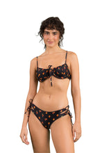 Load image into Gallery viewer, Model Front: Rio De Sol Ensemble Set Cashew Balconet-Tie Madrid
