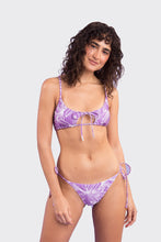 Load image into Gallery viewer, Model Front: Rio De Sol Ensemble Set Trail-Purple Tank-Tie Ibiza-Comfy
