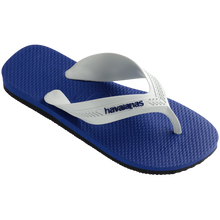 Load image into Gallery viewer, Model Back: Havaianas Tongs Havaianas Kids Max Preto/Azul Naval

