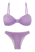 Load image into Gallery viewer, Product Front: Rio De Sol Ensemble Set Shimmer-Harmonia Bandeau-Joy Essential
