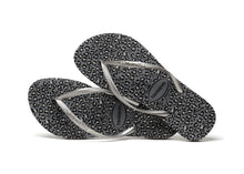Load image into Gallery viewer, Image 04: Havaianas Tongs Havaianas Slim Animals Steel Grey
