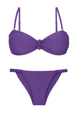 Load image into Gallery viewer, Product Front: Rio De Sol Ensemble Set Amuleto Bandeau-Crispy Cheeky-Crispy
